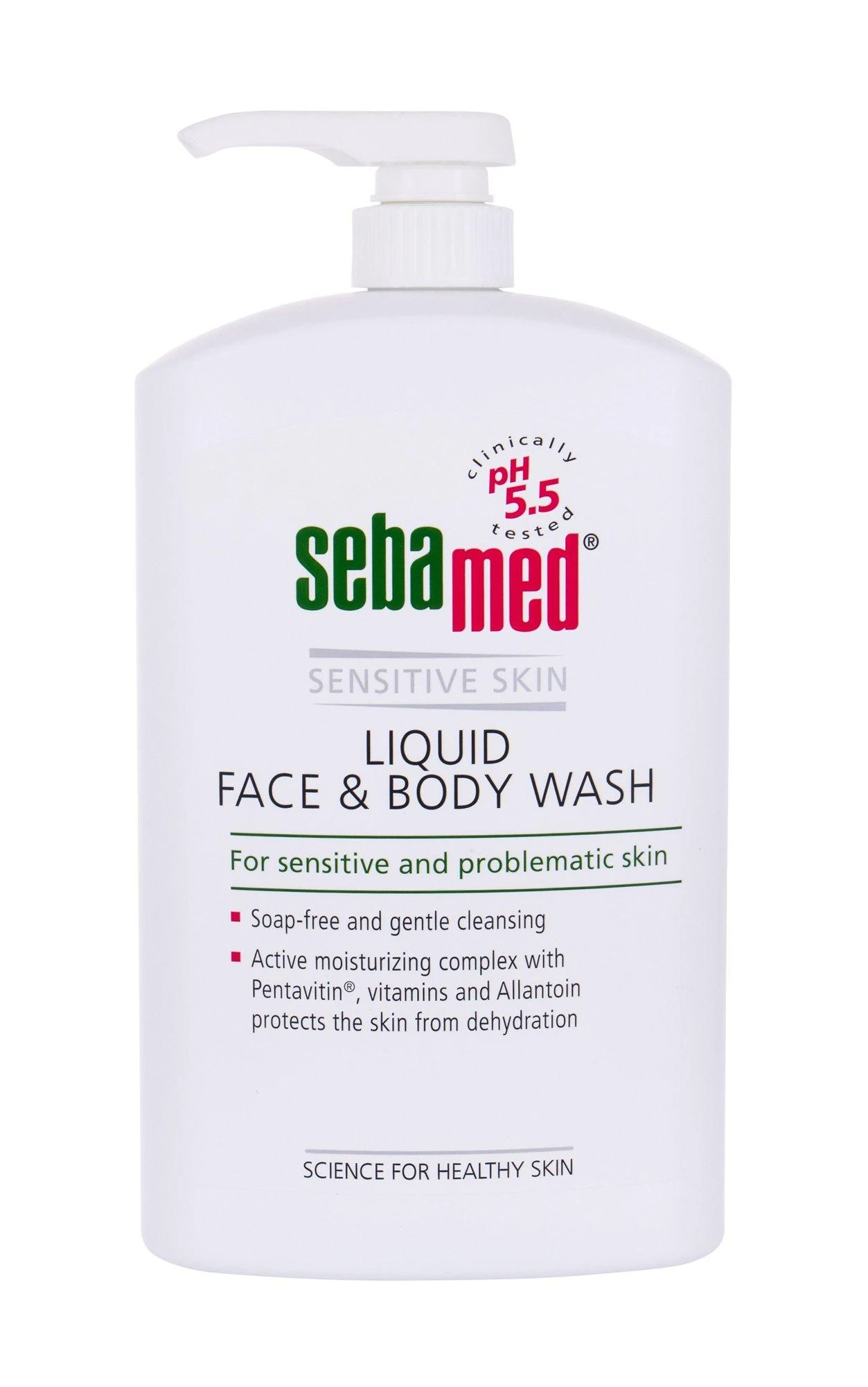 Sebamed Prausiklis veidui ir kūnui "Classic" (skystas veido ir kūno prausiklis) 1000 ml