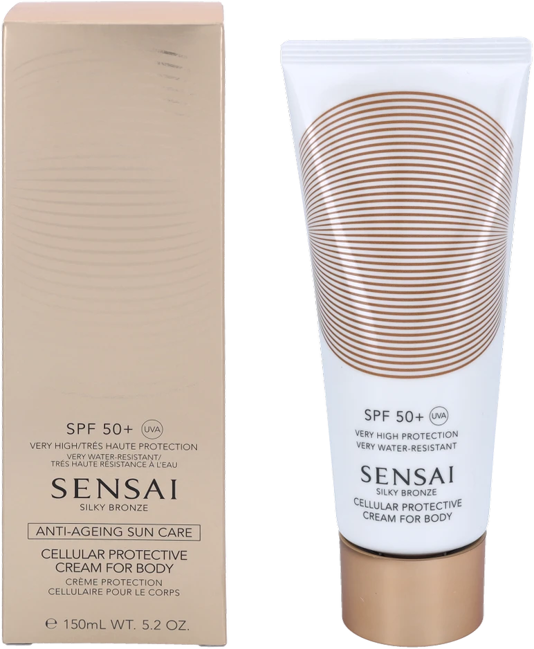Sensai Silky Bronze Cellular apsauginis kremas kūnui Spf50 150ml