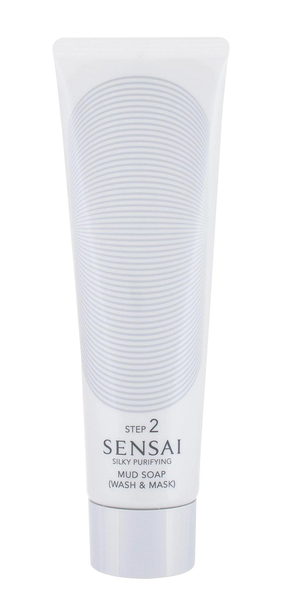 "Kanebo Sensai Silky Purifying Mud Soap Wash and Mask" muilas ir kaukė 125ml