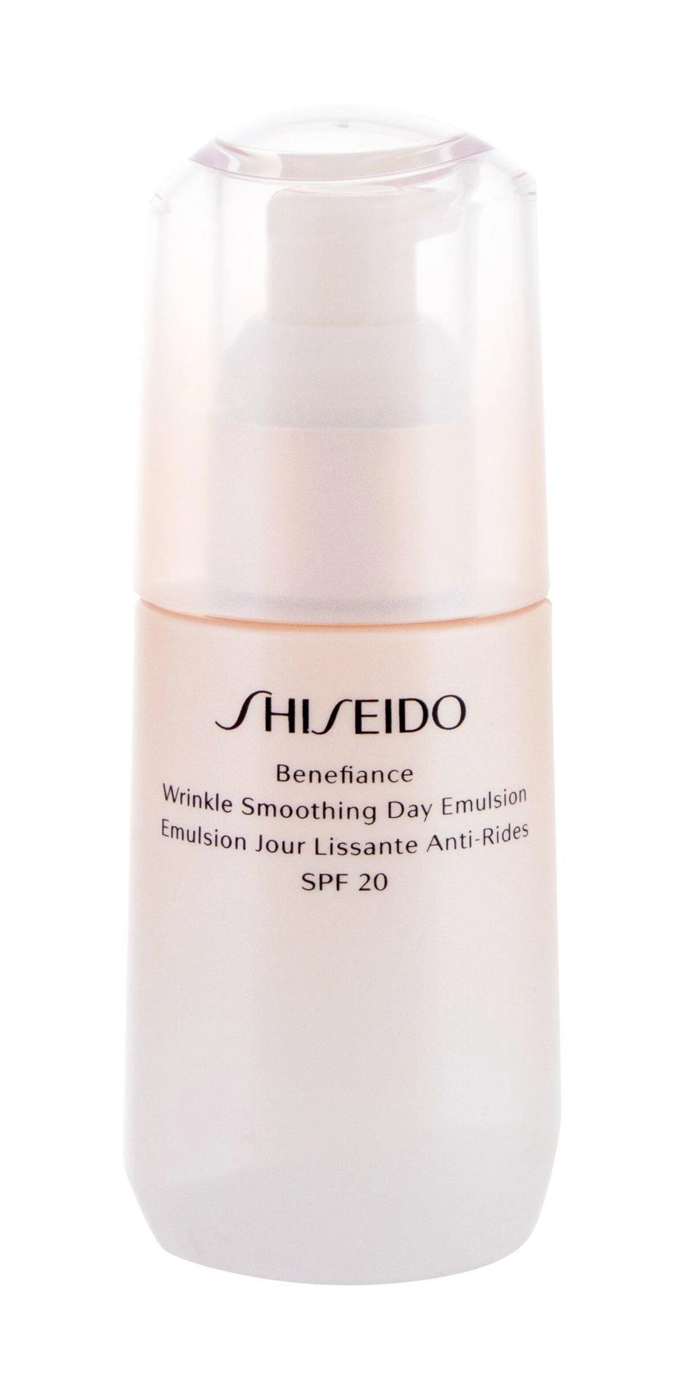 Shiseido Benefiance priešraukšlinė dieninė emulsija Spf20, 75 ml