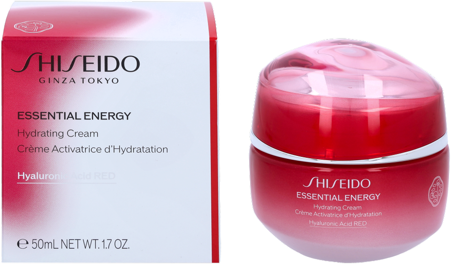 Shiseido Essential Energy Hydrating Kreminis drėkinantis veido kremas, 50 ml