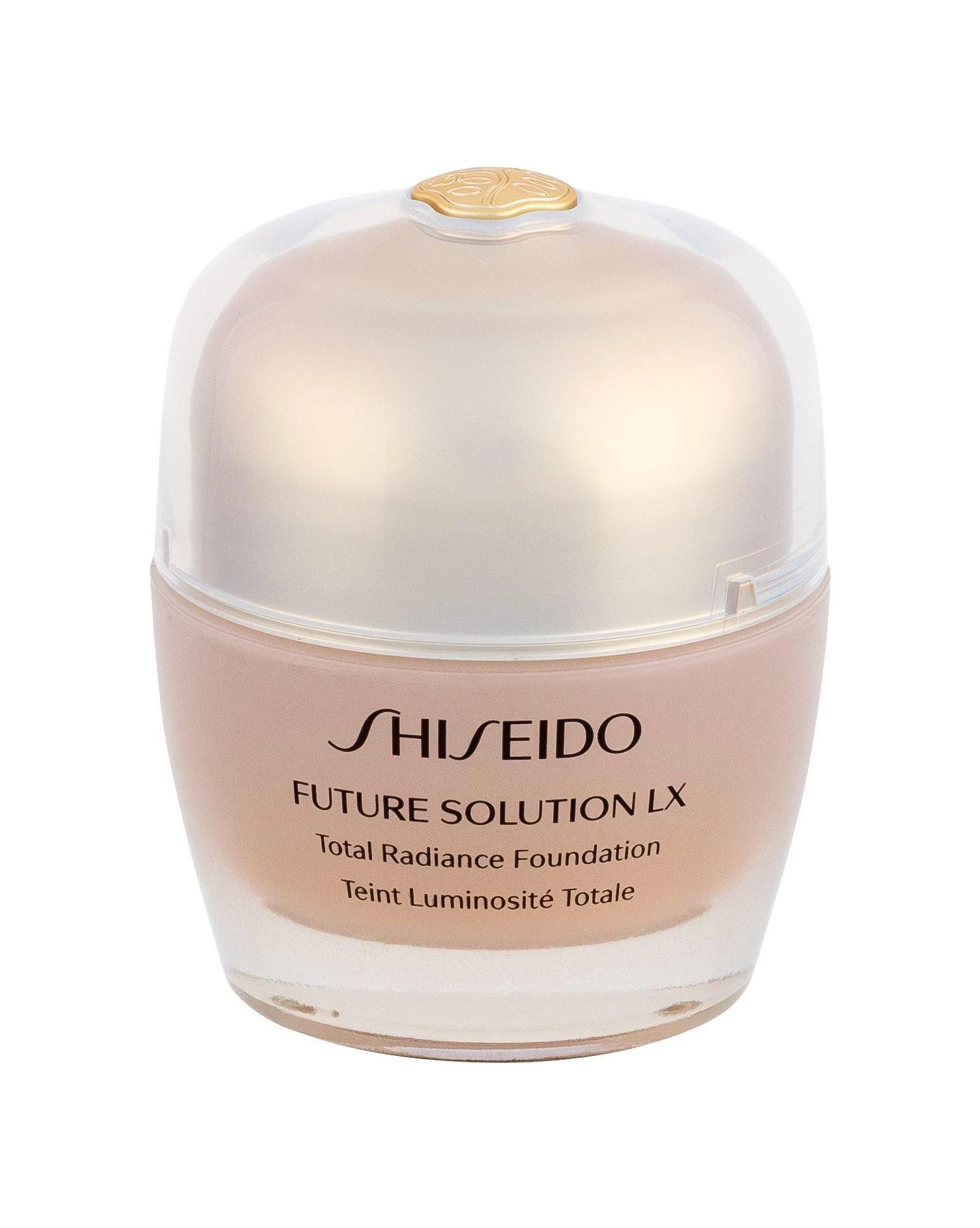 „Shiseido Future Solution LX Radiant Finish Kreminis“ makiažo pagrindas „03 Golden SPF 15“, 30 ml