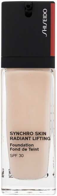 „Shiseido Synchro Skin Radiant Lifting“ skystas makiažo pagrindas, 110 Alabaster SPF 30, 30 ml