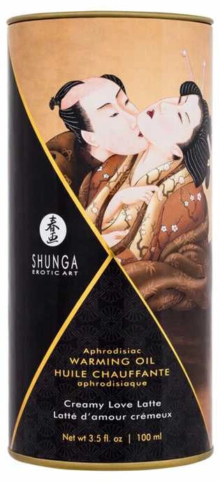 Shunga Kreminis aliejinis „Love Latte“ 100 ml