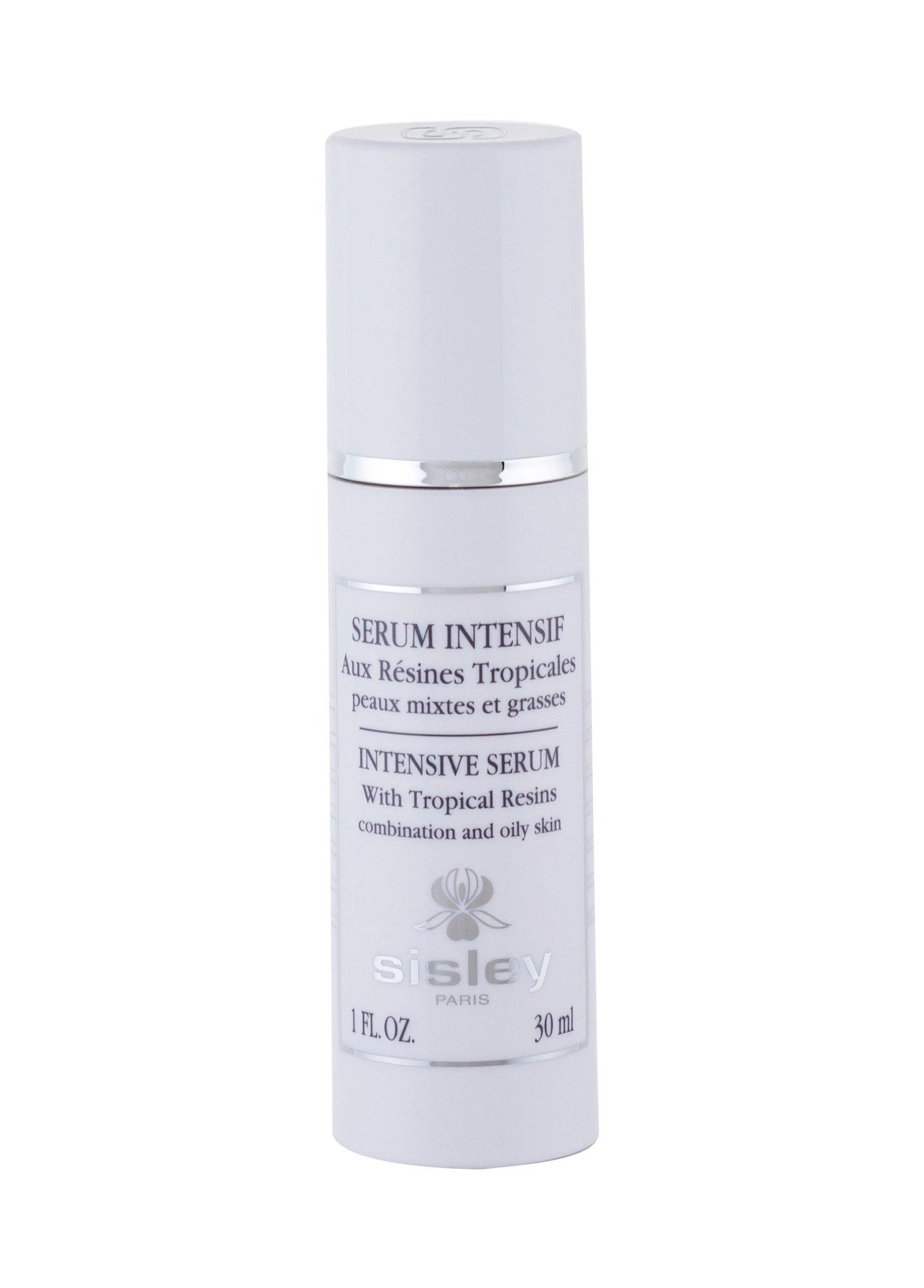 Sisley Intensive Serum With Tropical Resins valomasis veido serumas mišriai ir riebiai odai, 30 ml