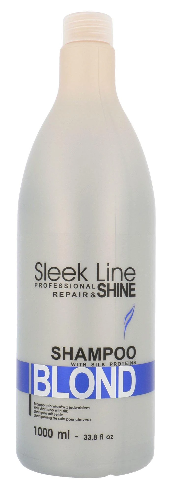 Šampūnas šviesiems plaukams Stapiz Sleek Line Blond 1000ml