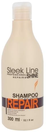 Šampūnas pažeistiems plaukams Stapiz Sleek Line Repair 300ml