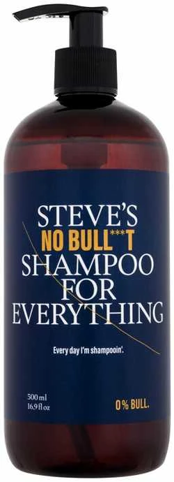 Steve´s No Bull***t Steve's šampūnas plaukams ir barzdai No Bull***t (šampūnas viskam), 500 ml