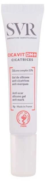SVR Cicavit DM+ Scars silikoninis gelis, skirtas randams gydyti 15g