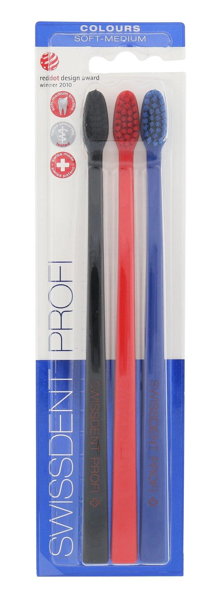 Swissdent Profi Dantų šepetėlis, 3 pc