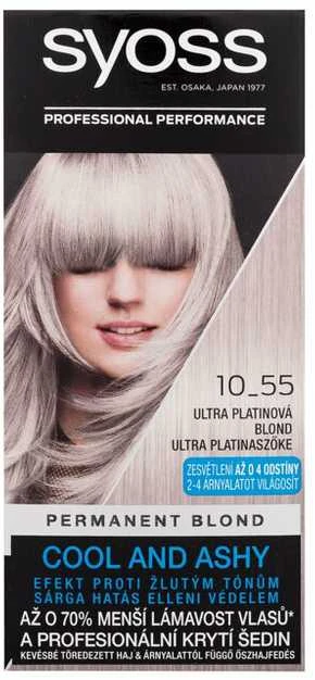 Syoss plaukų dažai 10-55 Ultra Platininis blondinas