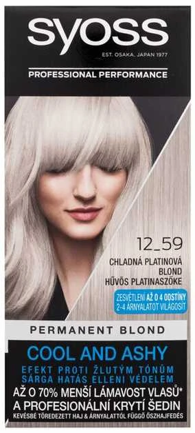 Syoss platininiai plaukų dažai 12_59