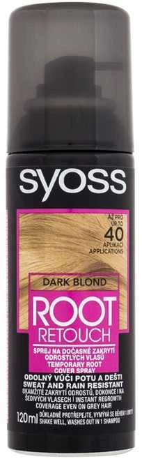 Syoss Root Retoucher laikinas šaknų dangtelis Purškiklis plaukų spalva