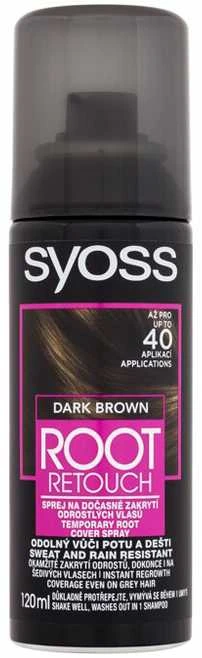Syoss Root Retoucher tamsiai ruda spalva