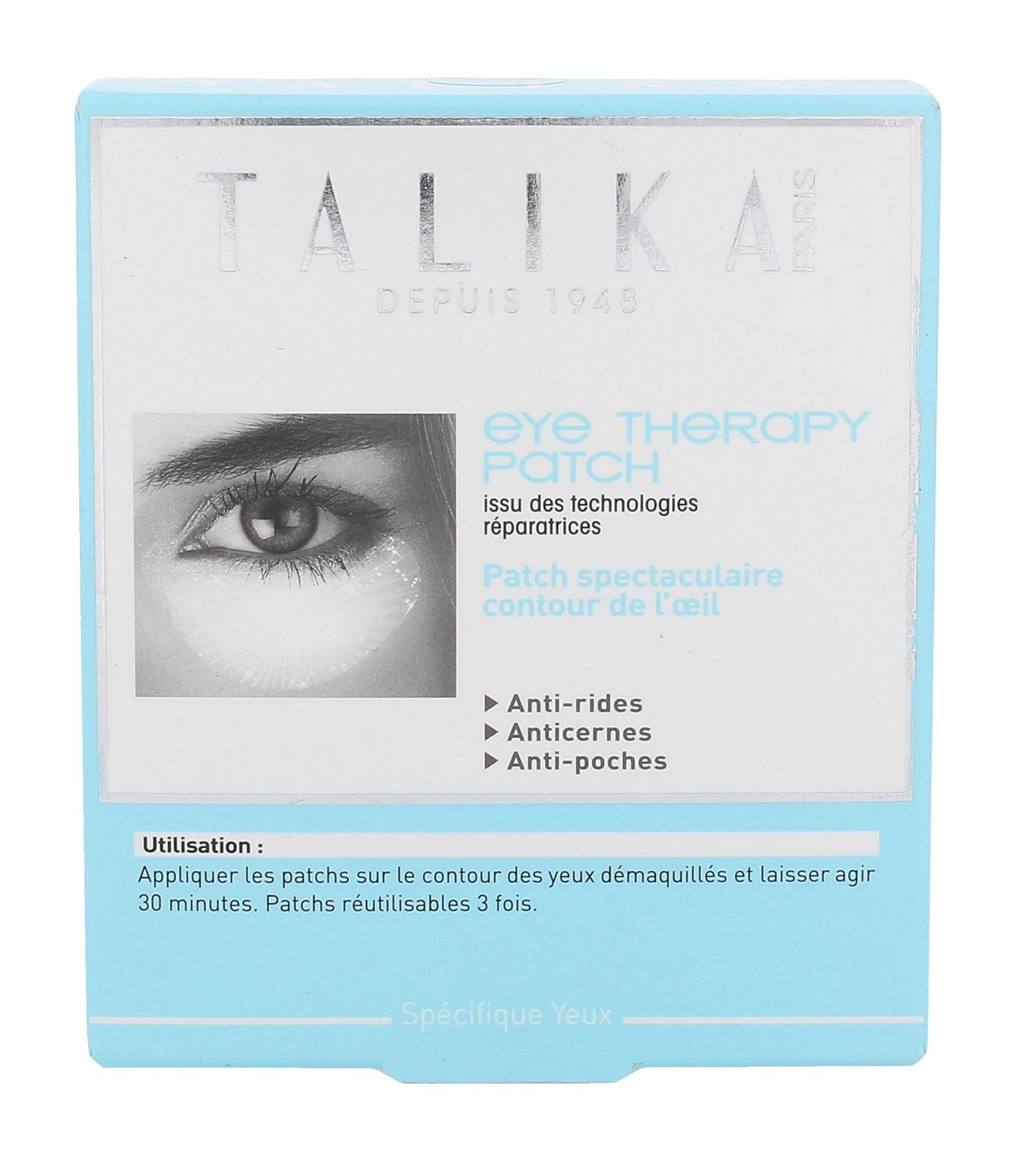 Talika Eye Therapy Patch Refill padeliai paakiams, 6 poros