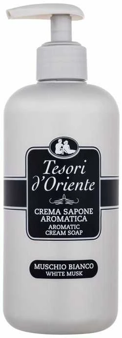 Tesori_Dorie Skystas muilas Baltas MUSK, 300 ml