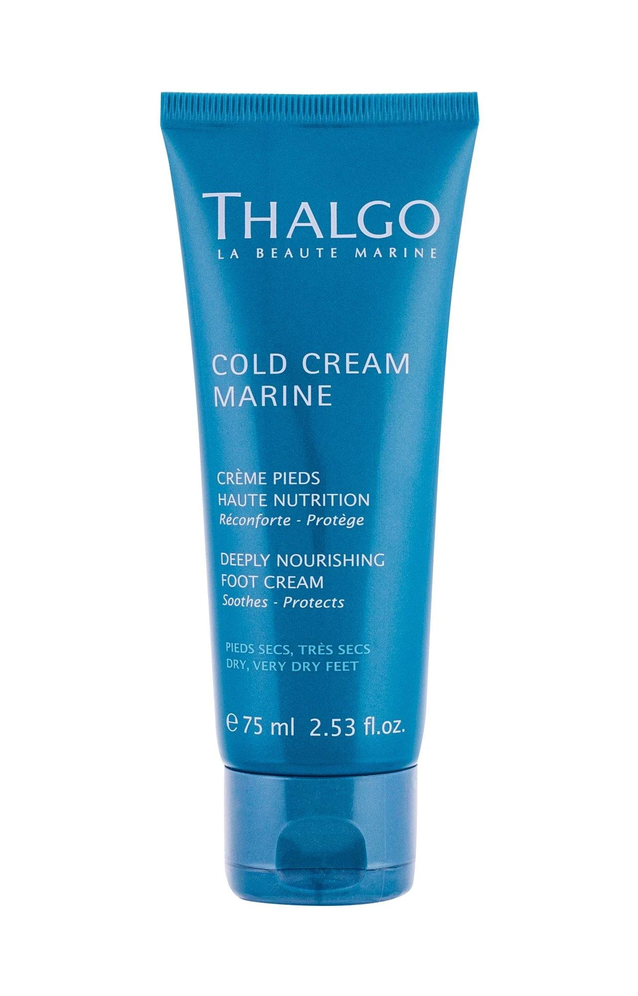 Thalgo Cold Kreminis Marine Deeply maitininantis Foot Kreminis giliai maitinantis pėdų kremas, 75 ml