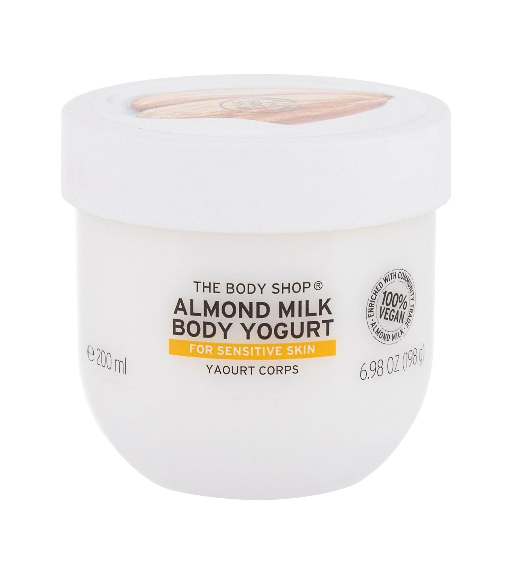 The Body Shop Almond Milk Body Yogurt migdolų pieno kūno jogurtas, 200 ml