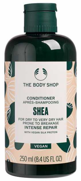 The Body Shop kondicionierius sausiems plaukams Shea (kondicionierius) 250ml plaukų balzamas