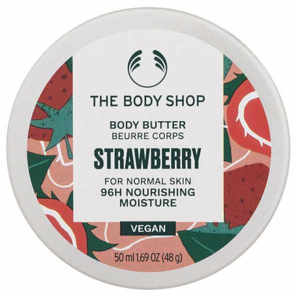 The Body Shop Braškių kūno sviestas, 50 ml
