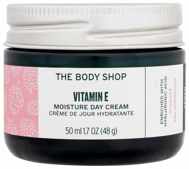 „The Body Shop“ intensyviai drėkinamasis kremas su vitaminu E, 50 ml