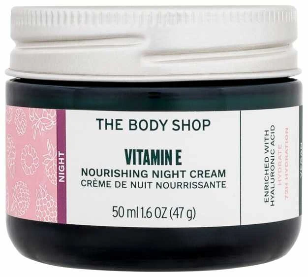 „The Body Shop“ vitamino E naktinis kremas, 50 ml