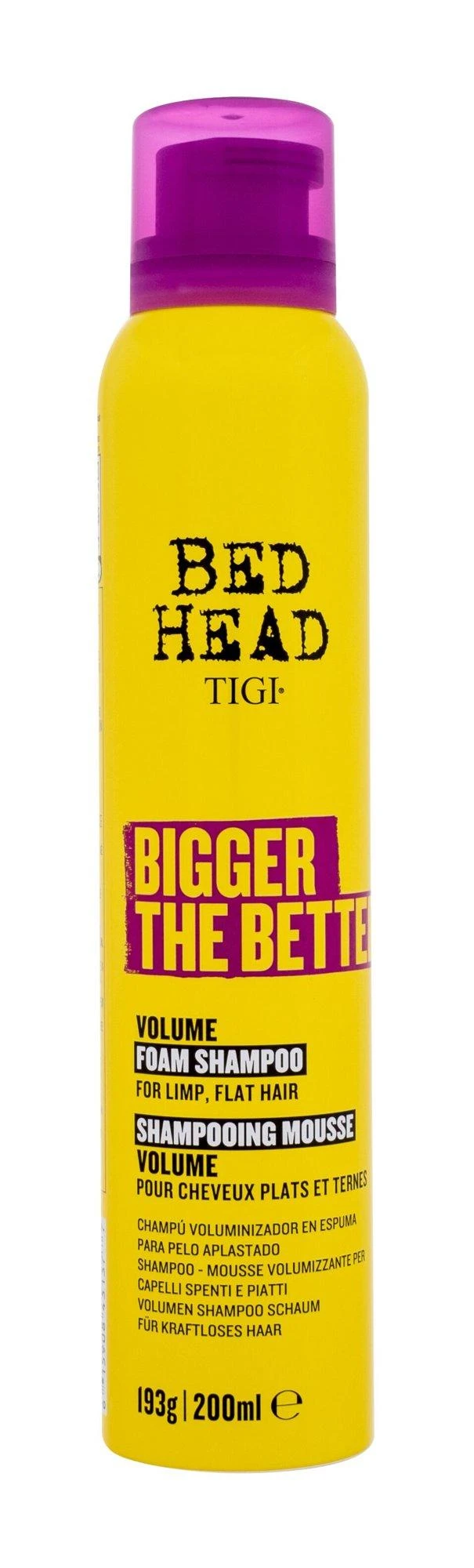 "Tigi Bed Head Bigger The Better Volume putų šampūnas 200ml