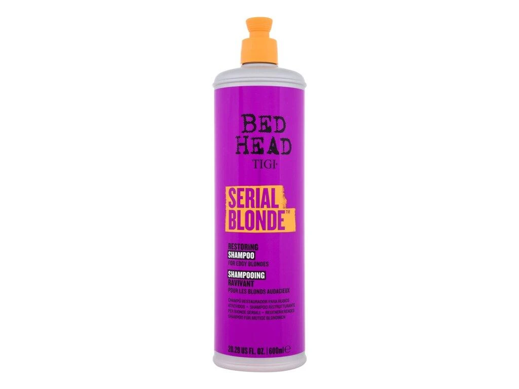 Tigi Bed Head Serial Skirtas šviesiems plaukams Šampūnas šampūnas šviesiems plaukams, 600 ml