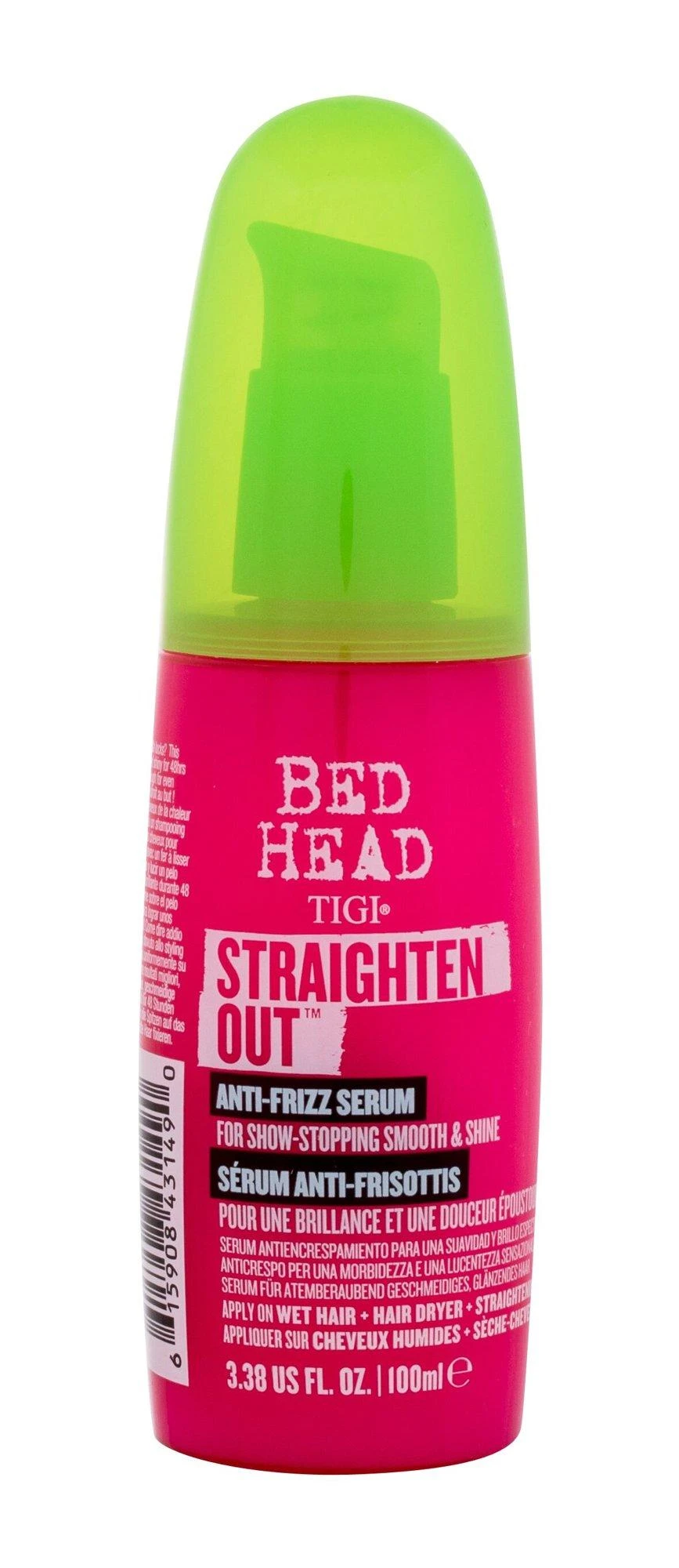 "Tigi Bed Head Straighten Out Minkštinantis ir glotninantis Serum" . plaukų serumas 100ml