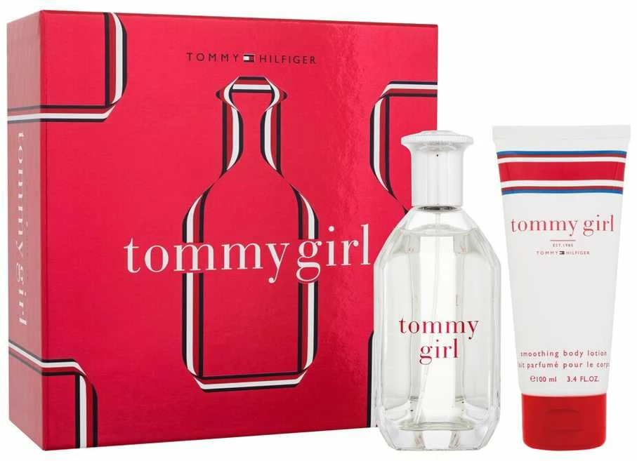 Tommy Hilfiger Tommy Girl EDT rinkinys moterims (EDT 100 ml + Losjonas kūnui 100 ml)