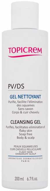 Topicrem valomasis gelis kūnui ir galvos odai PV/DS (Clean sing Gel), 200 ml