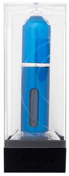 Travalo Classic HD Mėlyna pildomas kvepalų buteliukas (atomaizeris), 5 ml