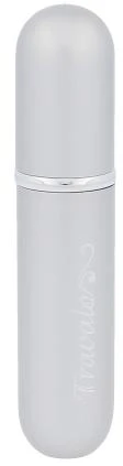 Travalo Classic HD Sidabrinis pildomas kvepalų buteliukas (atomaizeris), 5 ml
