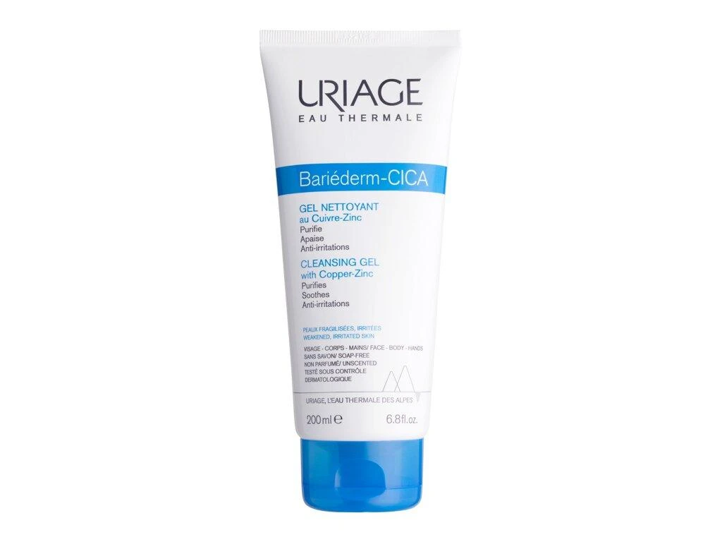 "Uriage Bariéderm-Cica" prausimosi gelis 200ml