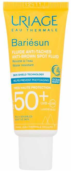 Uriage Bariésun Anti-Brown Spot Fluid veido priežiūros priemonė nuo saulės