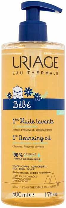 Uriage Bebe 1st Cleansing Oil maitinamasis valomasis aliejus kūdikiams, 500 ml