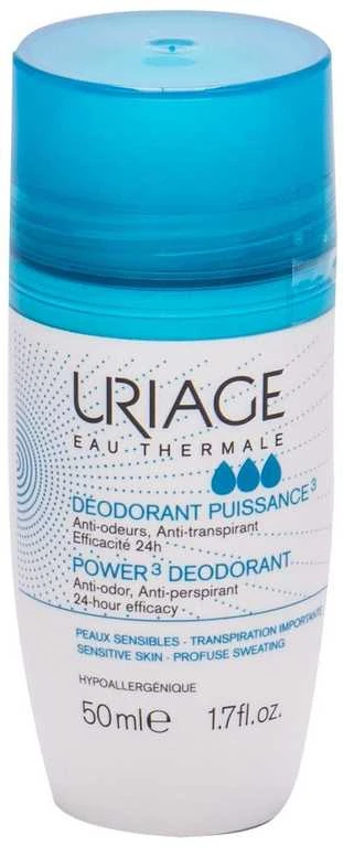Uriage Power 3 rutulinis dezodorantas 50ml