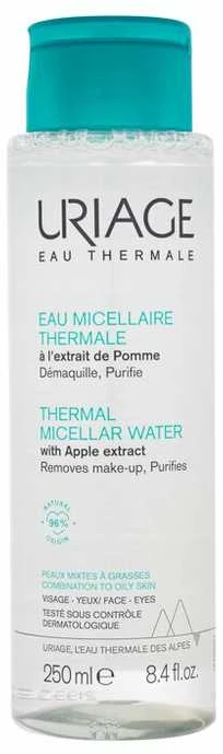 Uriage Eau Thermale Thermal Micellar Vanduo Purifies Micellar Vanduo unisex, 250 ml