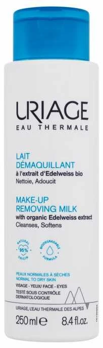 Uriage Make-Up Removing Milk makiažo valymo pienelis normaliai ir sausai odai, 250 ml