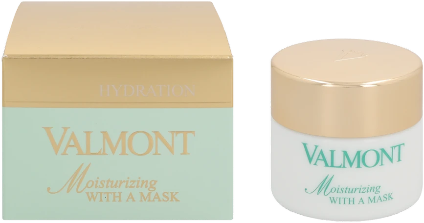 Valmont Moisturizing With A Mask drėkinanti veido kaukė visų tipų odai, 50 ml