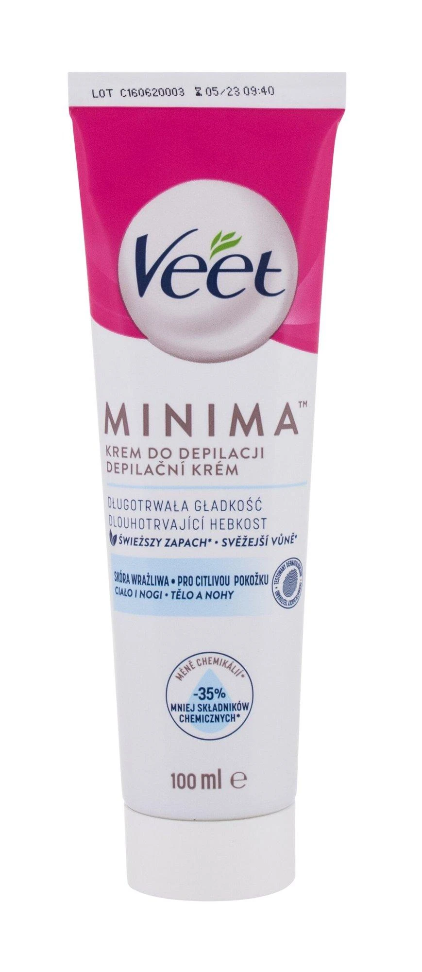 Veet Minima depiliacinis kremas jautriai odai, 100 ml