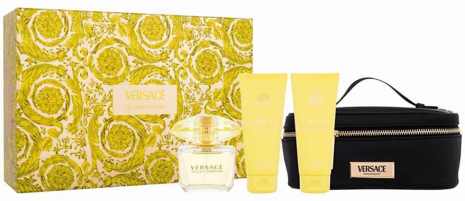 Versace Geltona Diamond Estuche 4 Piezas