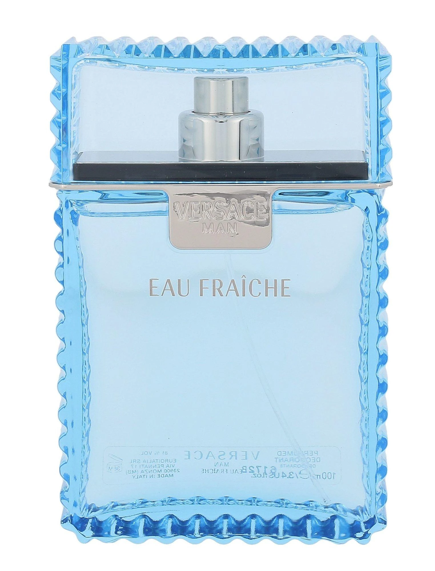 Versace Man Eau Fraiche Deo Purškiklis purškiamas dezodorantas vyrams, 100 ml