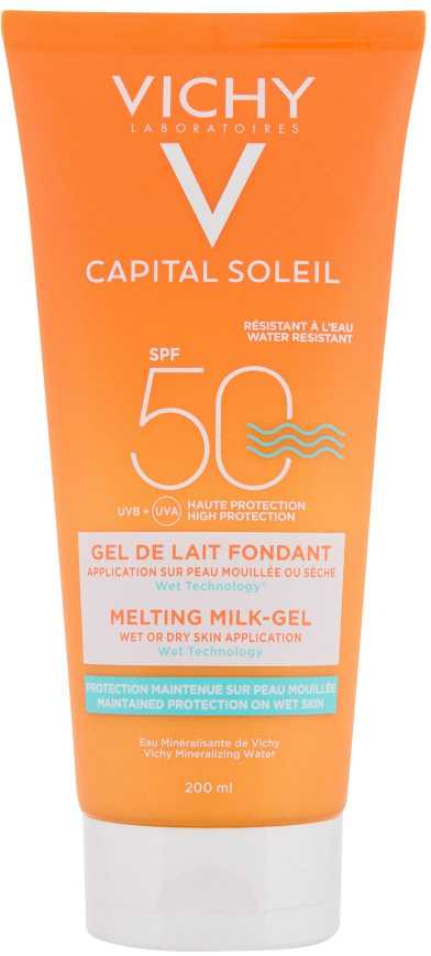 "Vichy Capital Soleil" itin tirpstantis pienelis-gelis SPF50 200ml