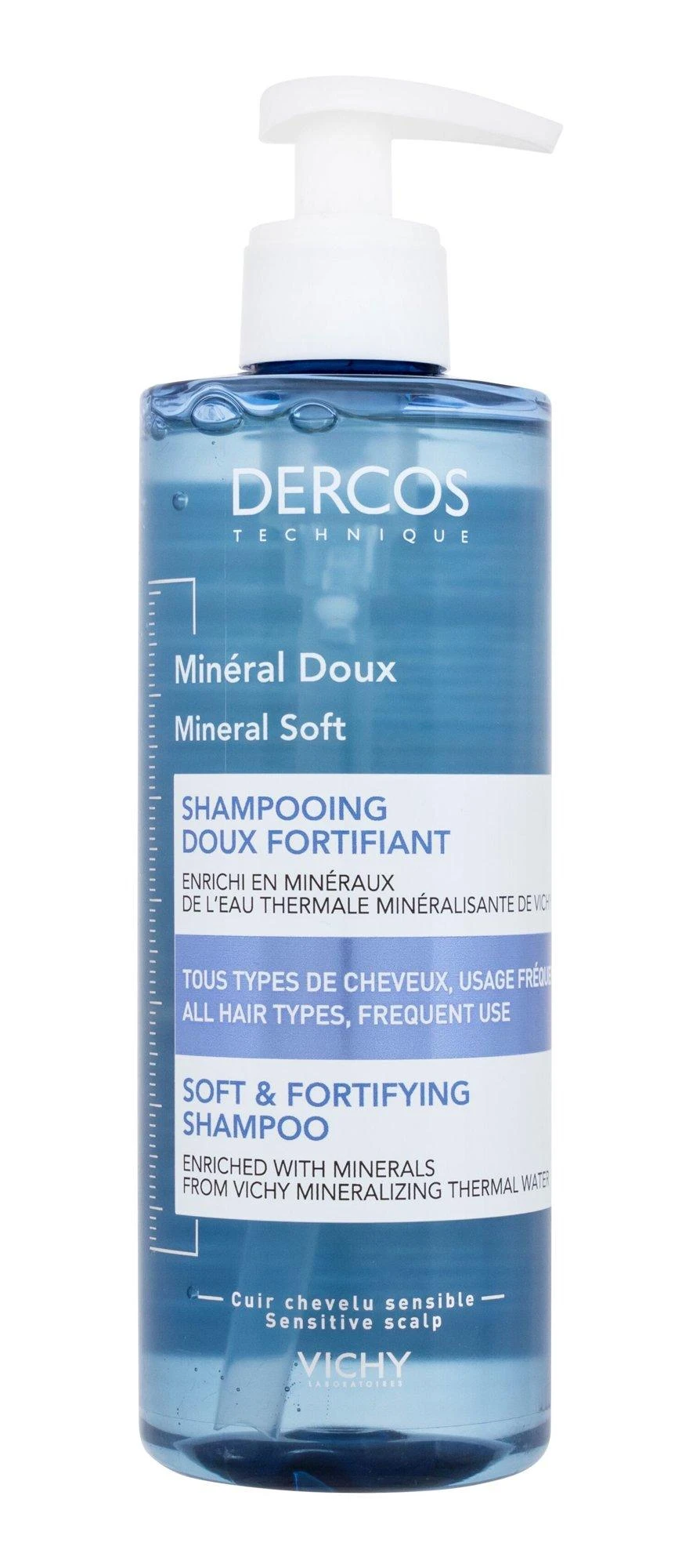 Vichy Dercos Mineral Soft šampūnas 400ml