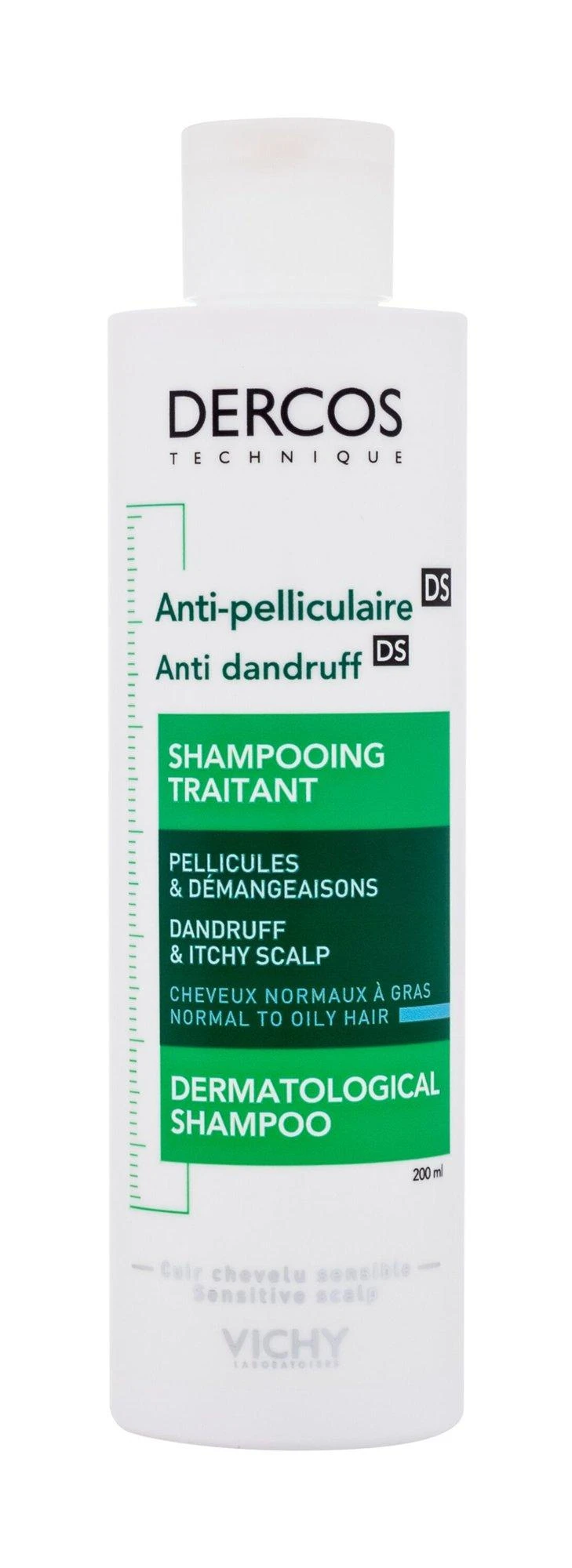 Šampūnas nuo pleiskanų normaliems ir riebaluotiems plaukams, 200 ml