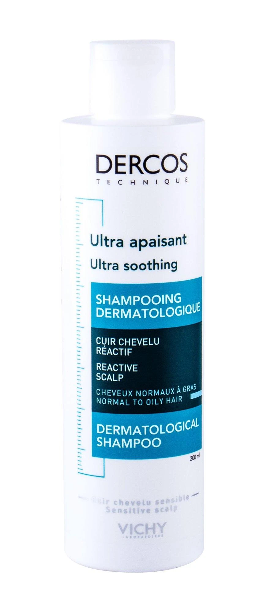 L'Oreal "Vichy Dercos Ultra Smoothing Šampūnas" glotninantis šampūnas 200ml