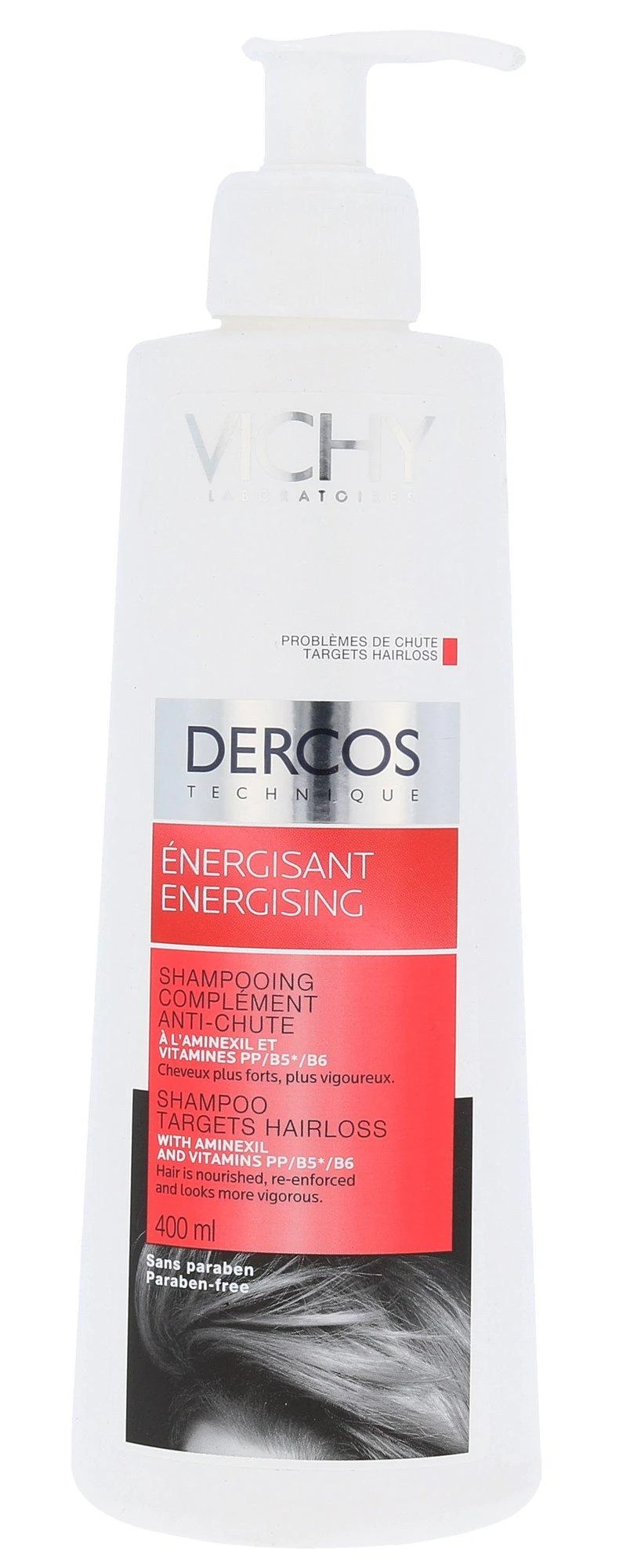 Šampūnas nuo plaukų slinkimo Vichy Dercos Energising , 400ml