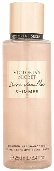 Victoria Secrets Victoria's Secret Bare Vanilla Shimmer kūno dulksna, 250 ml