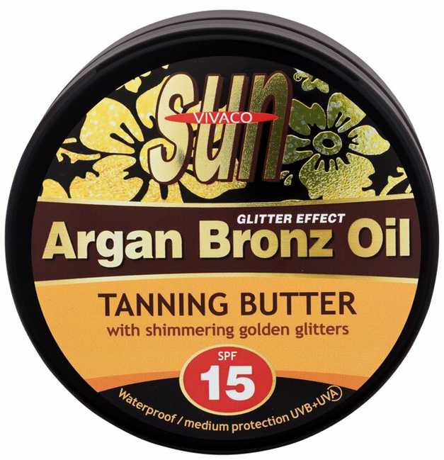 Vivaco Sun Argan Bronz Oil Sun Losjonas kūnui unisex, 200 ml